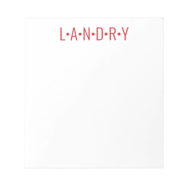 Bloco De Notas Qualquer Cor - Nome Pontos Personalizados do Bloco (Frente)