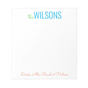 Bloco De Notas Qualquer Cores - Bloco e Script de Notepad da Famí