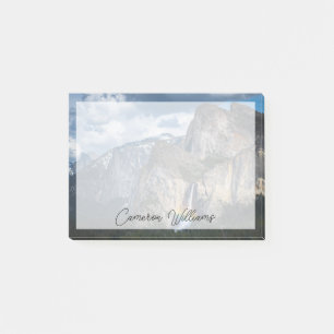 Bloco De Notas Quedas Couve-Brida Caceiras Yosemite California