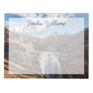 Bloco De Notas Quedas   Fitz Roy Mountain, Argentina