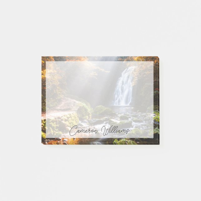 Bloco De Notas Quedas | Gleno, Irlanda Norte (Frente)