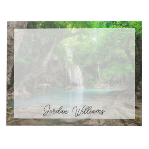 Bloco De Notas Quedas Kanchanaburi, Tailândia