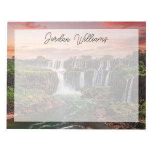 Bloco De Notas Quedas Parque Nacional Iguacu