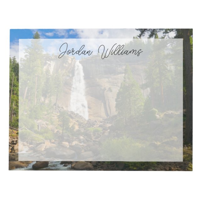 Bloco De Notas Quedas | Parque Nacional Yosemite (Frente)