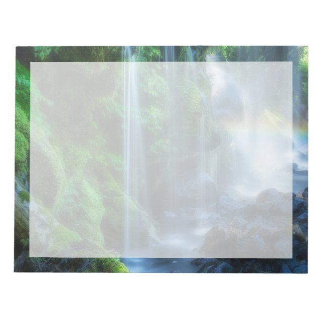 Bloco De Notas Quedas | Shinmata Ravine, Japão (Frente)