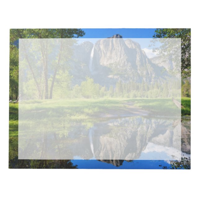 Bloco De Notas Quedas | Yosemite Falls, Califórnia (Frente)