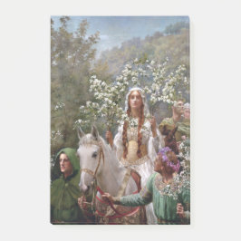 Bloco De Notas Queen Guinevere's Maying (by John Collier)