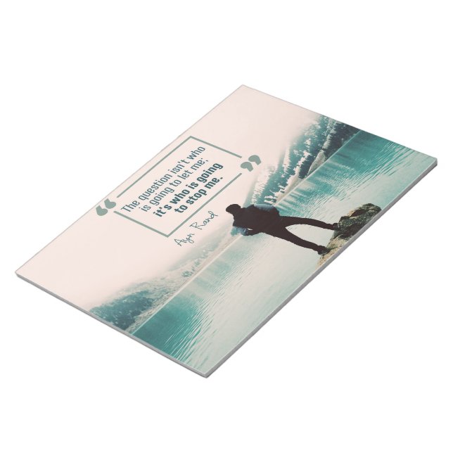 Bloco De Notas Quem Vai Me Impedir (Inclinado)