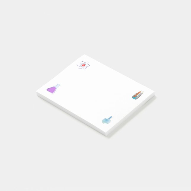 Bloco De Notas Química de equipamento de laboratório (Inclinado)