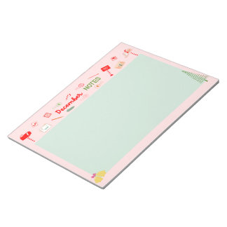 Bloco De Notas Rabiscos de dezembro