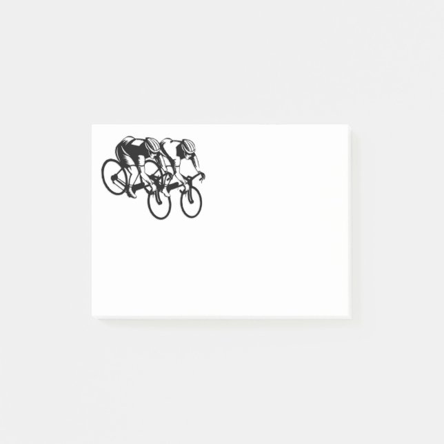 Bloco De Notas Raça de bicicleta (Frente)