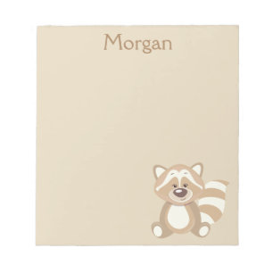 Bloco De Notas Raccoon Beige