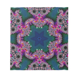 Bloco De Notas Radiação Fractal