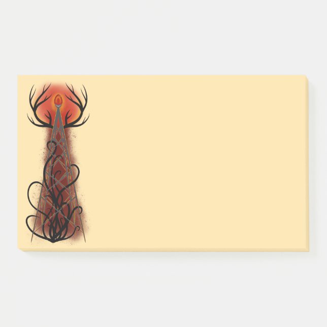 Bloco De Notas Rádio Torre do Inferno (Frente)