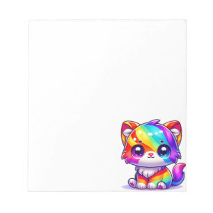 Bloco De Notas Rainbow Cat