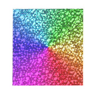 BLOCO DE NOTAS RAINBOW GLITTER