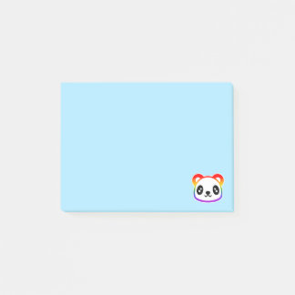 Bloco De Notas Rainbow Panda