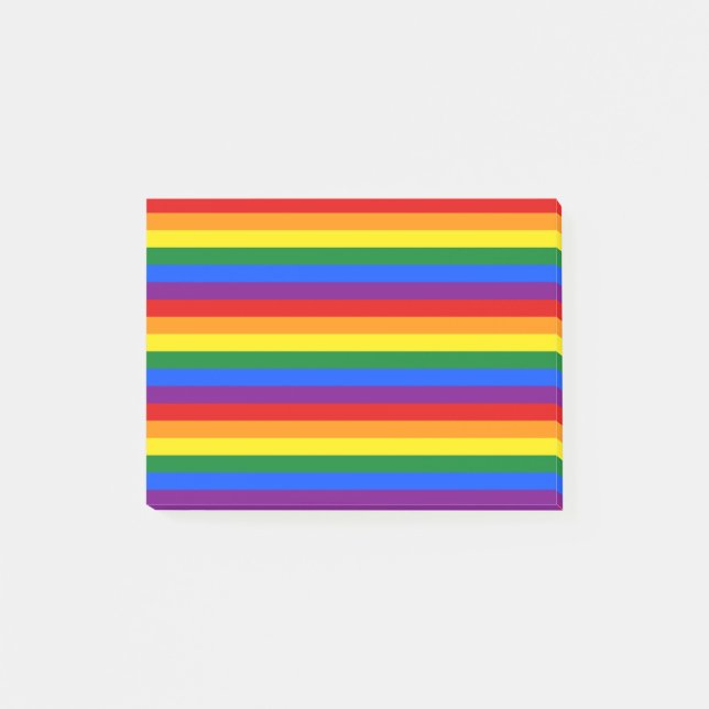 Bloco De Notas Rainbow Pride (Frente)