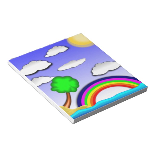 BLOCO DE NOTAS RAINBOWLAND (Inclinado)