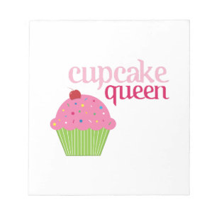 Bloco De Notas Rainha do cupcake