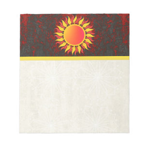 Bloco De Notas Raio de sol