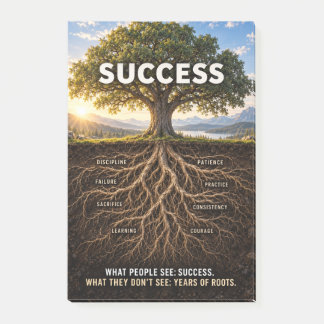 Bloco De Notas Raízes do Sucesso