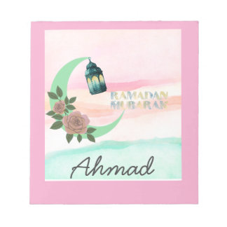 Bloco De Notas Ramadão Personalizado