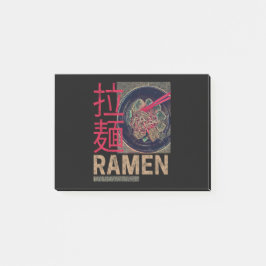 Bloco De Notas Ramen Japonês Noodle Anime Vintage