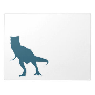 Bloco De Notas Rapazes de desenho animado de dinossauros T-rex