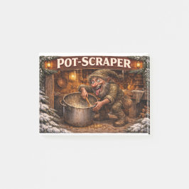 Bloco De Notas Raspador de Panela Icelandic Yule Lad