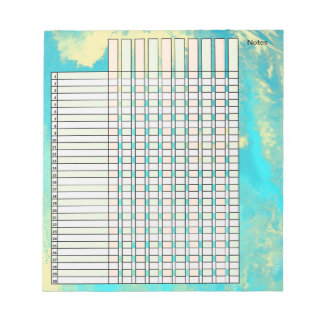 Bloco De Notas Rastreador!