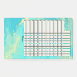 Bloco De Notas Rastreador!