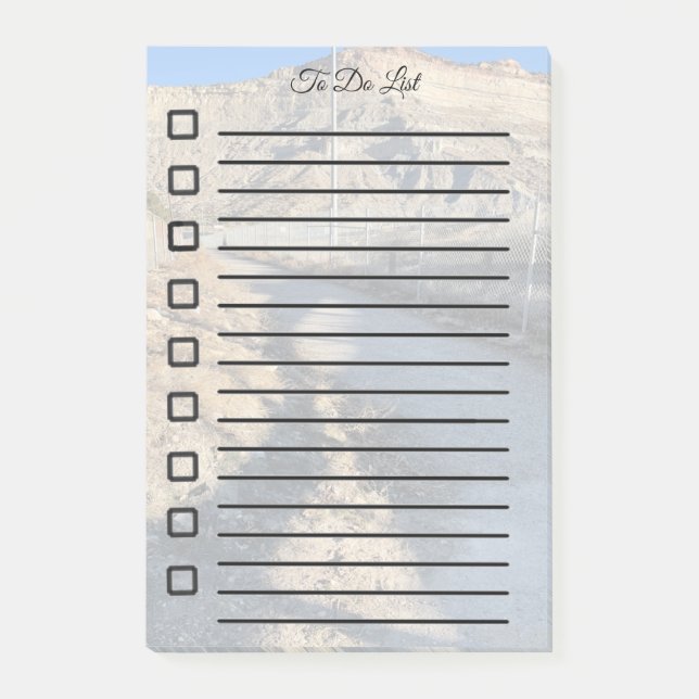 Bloco De Notas Rastreamento Lateral de Notas de posto (Frente)