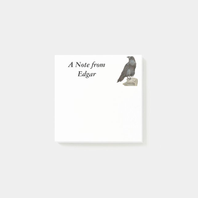 Bloco De Notas Raven (Frente)