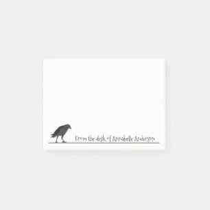 Bloco De Notas Raven Personalizar Notas de Posto