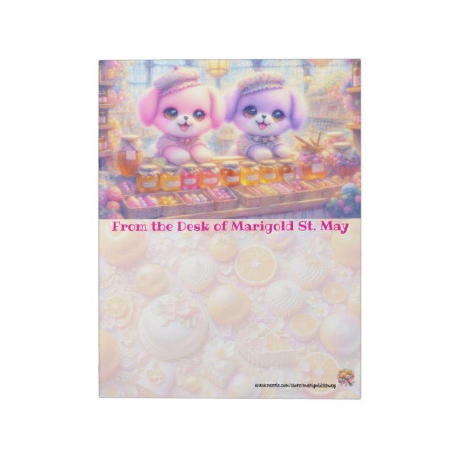 Bloco De Notas Reading Terminal Market Puppies Notepad (Invertido)