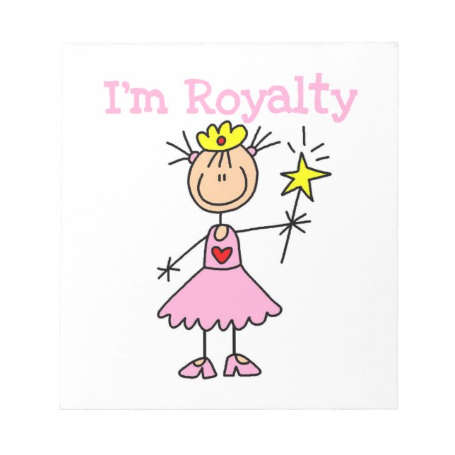 Bloco De Notas Realeza Princesa (Frente)