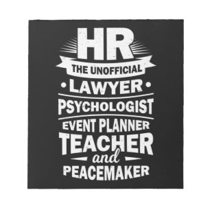 Bloco De Notas Recursos humanos orgulhosos