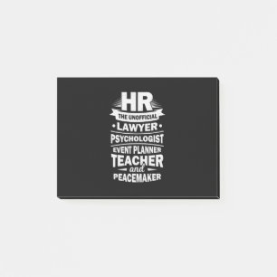 Bloco De Notas Recursos humanos orgulhosos