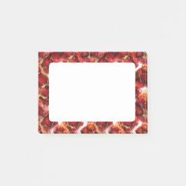 Bloco De Notas Red Fire Pattern