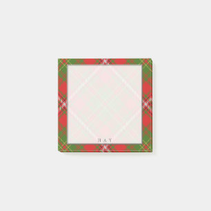 Bloco De Notas Regal Escocês Clan Hay Tartan