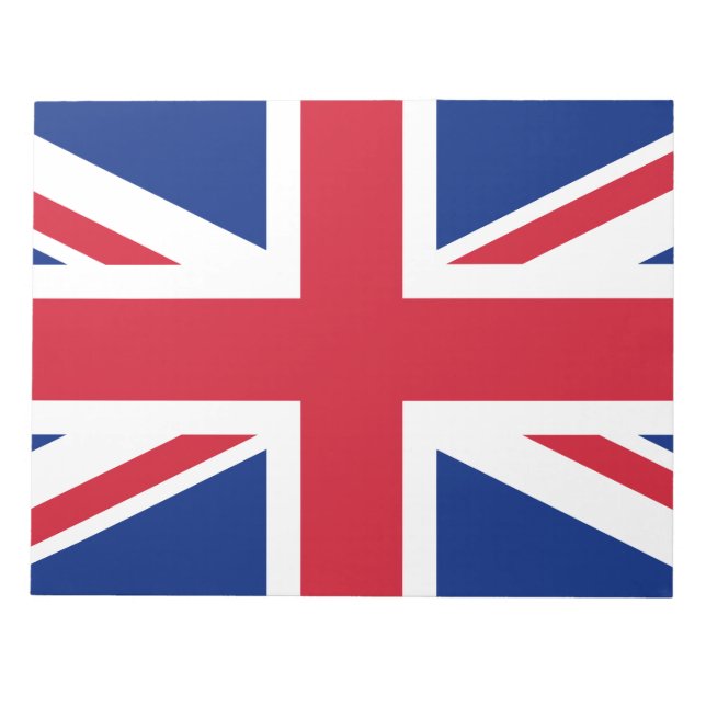 Bloco De Notas Reino Unido (bandeira britânica) (bandeira da Uniã (Frente)