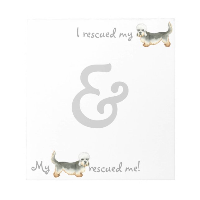 Bloco De Notas Resgate Dandie (Frente)