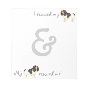 Bloco De Notas Resgate English Toy Spaniel