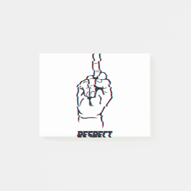 Bloco De Notas Respeito (Frente)