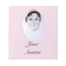 Retrato de Jane Austen, marcador de página.