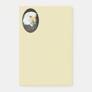 Bloco De Notas Retrato majestoso da águia americana