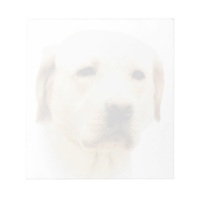 Bloco De Notas Retriever de Labrador (Frente)