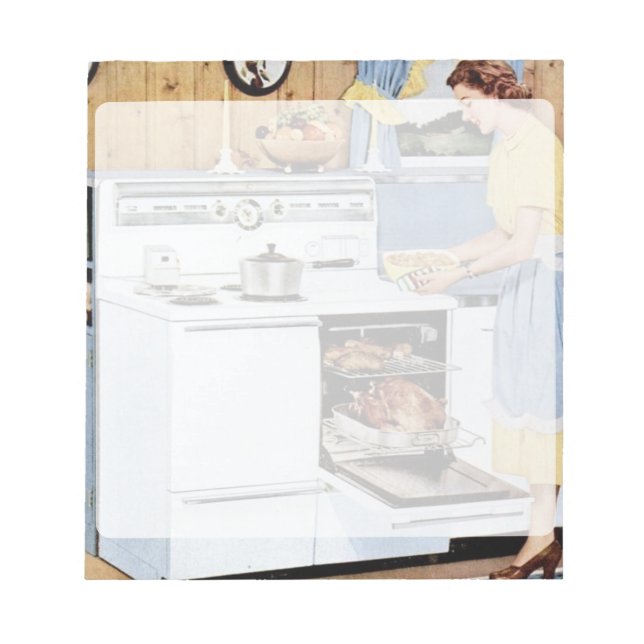 Bloco De Notas Retro 1950 Famílias (Frente)