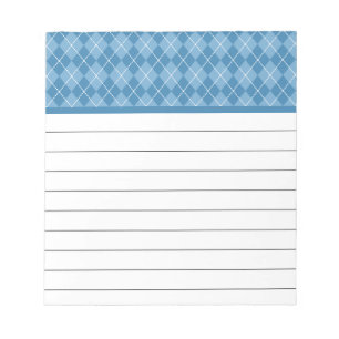 Bloco de Notas Retro Argyle